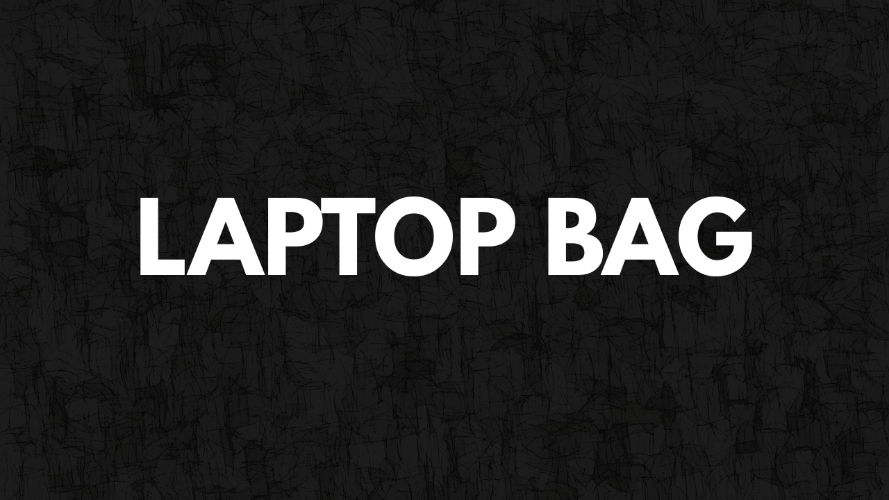 laptop bag