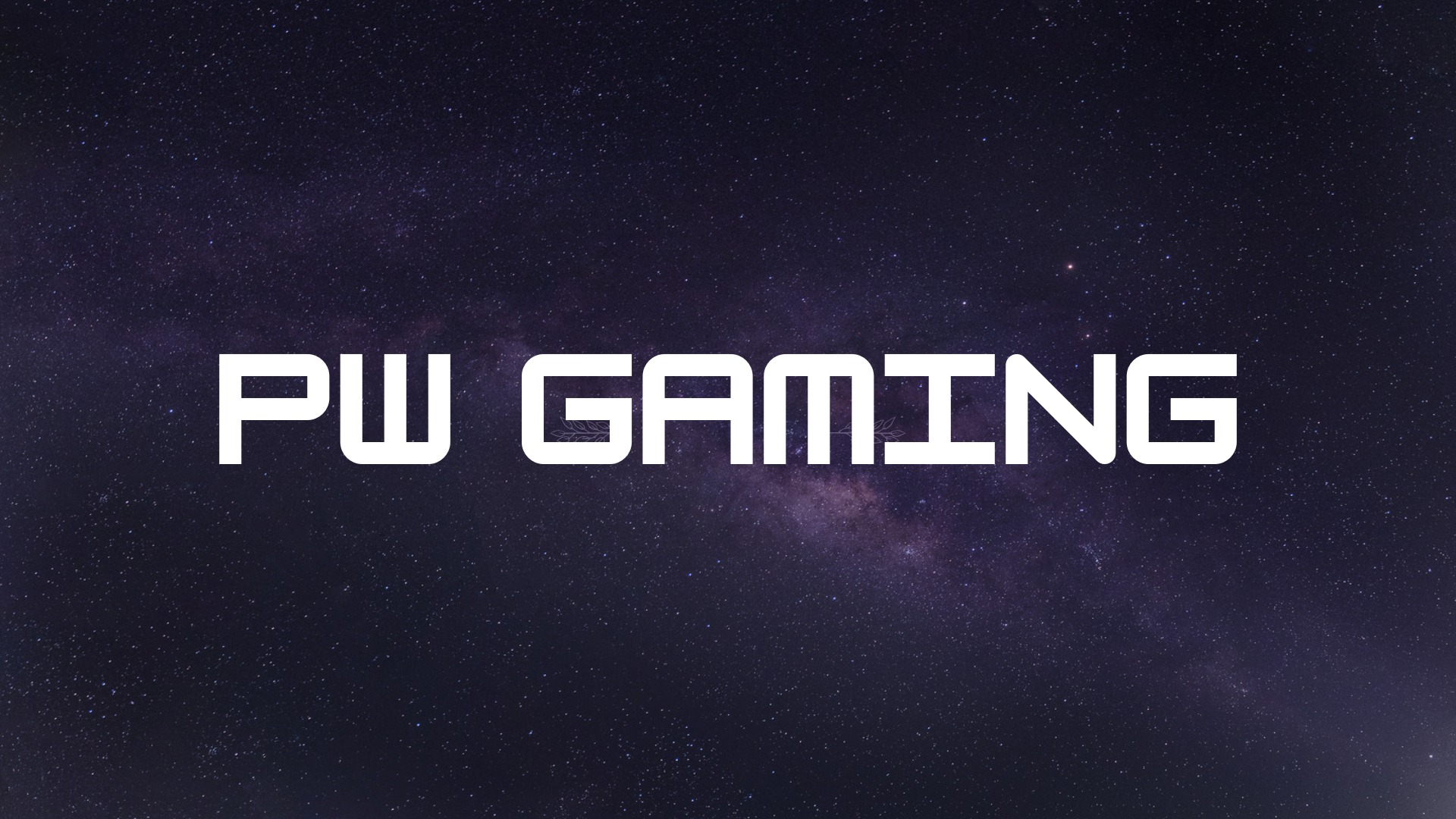 Pw gaming