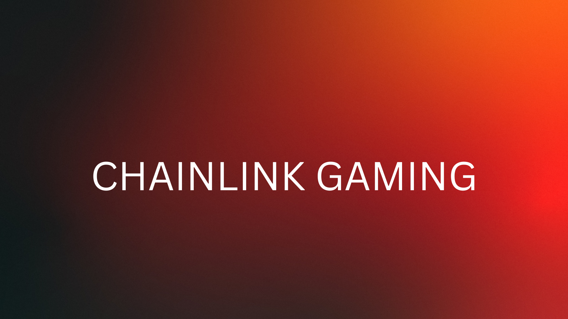 chainlink gaming