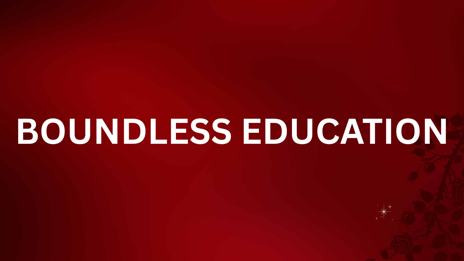 boundless education