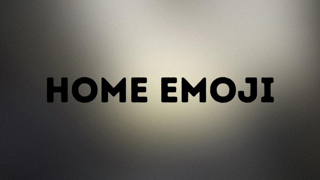 home emoji