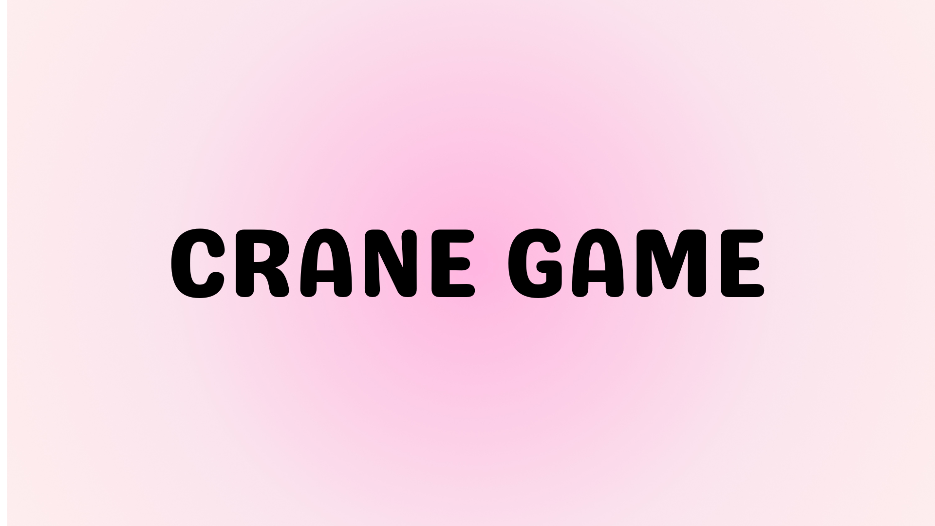 crane game