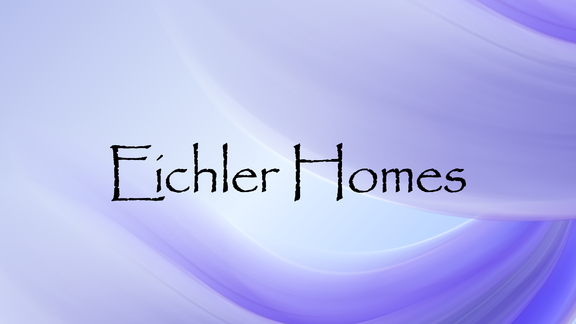 Eichler homes