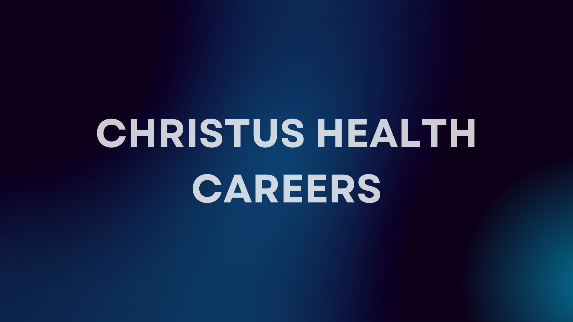 christus health careers