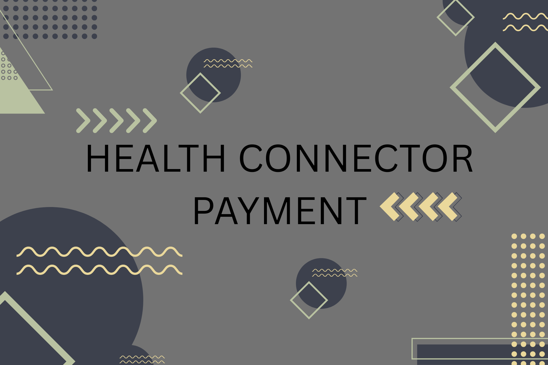 health connector payment