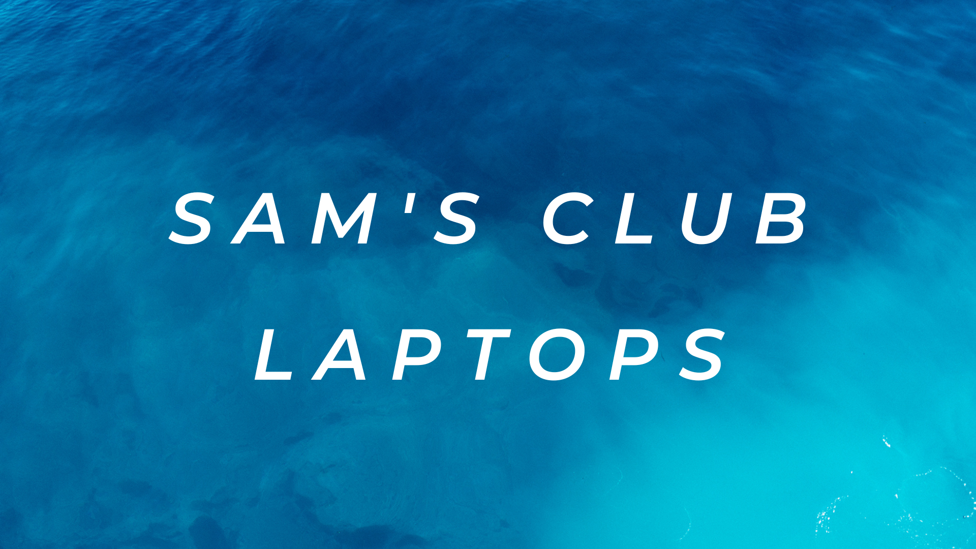sam's club laptop
