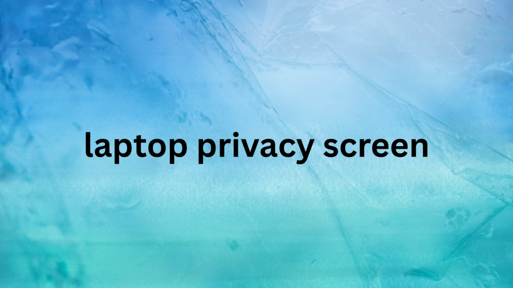 laptop privacy screen