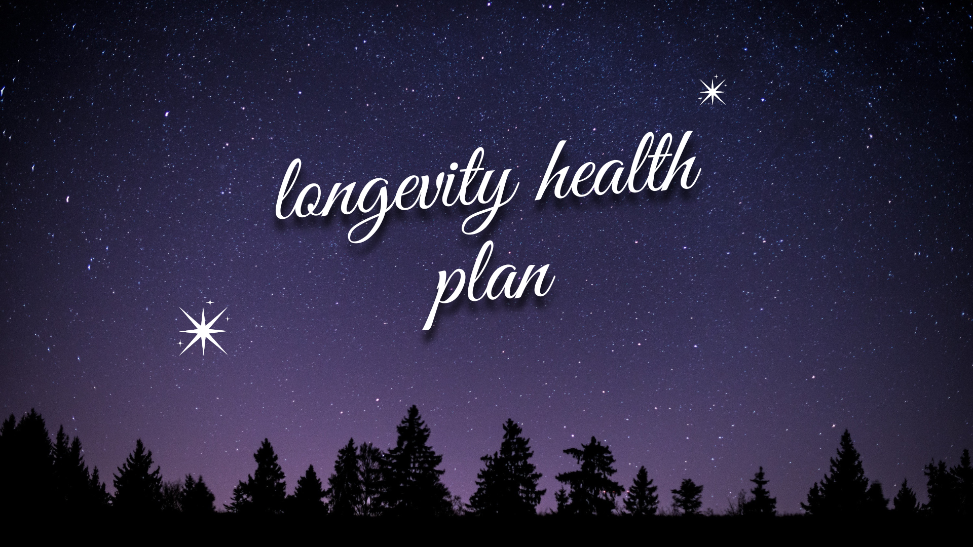 longevity health plan