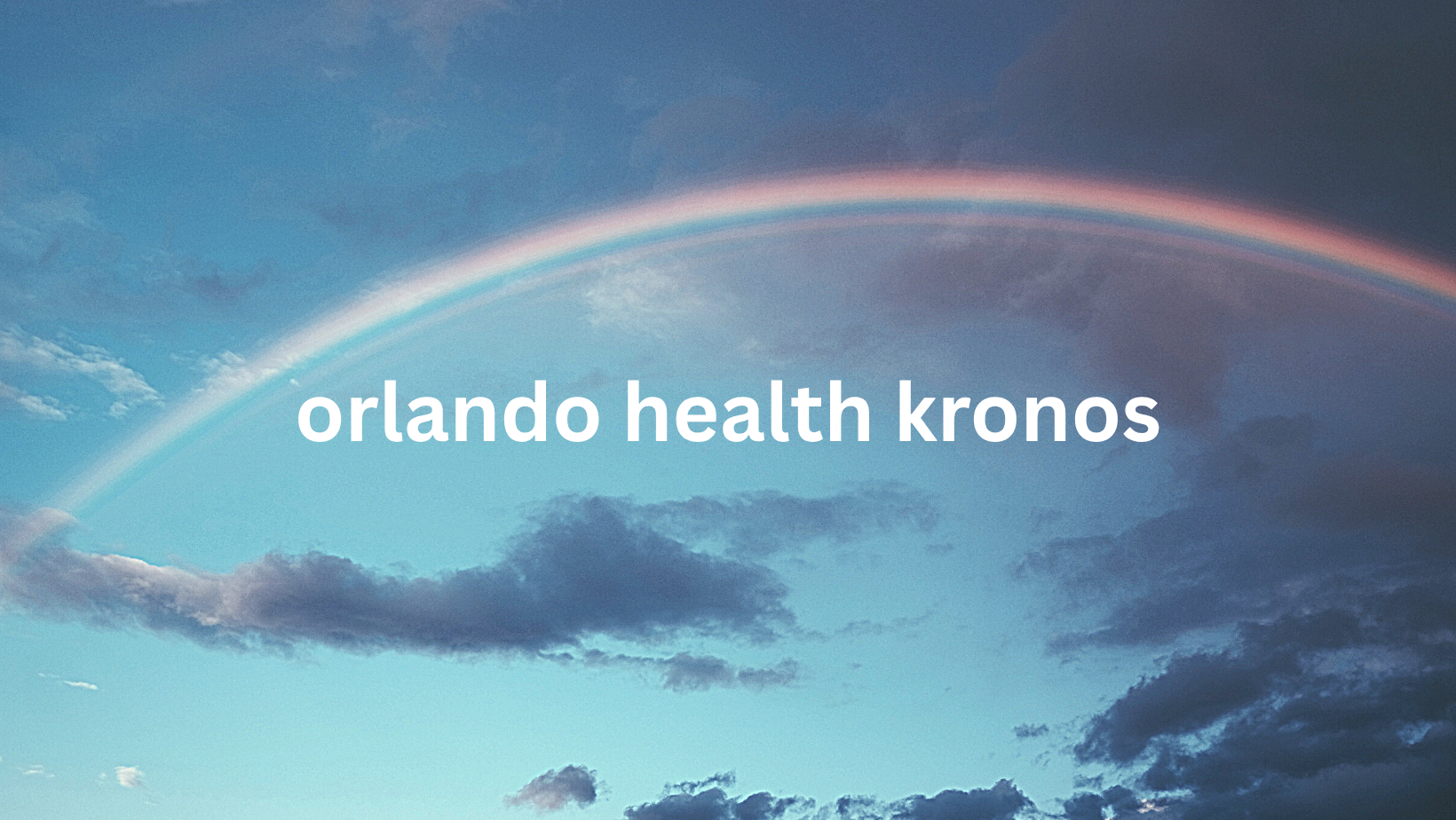 orlando health kronos
