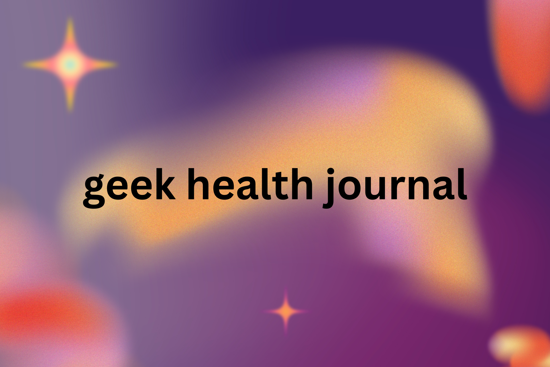 geek health journal