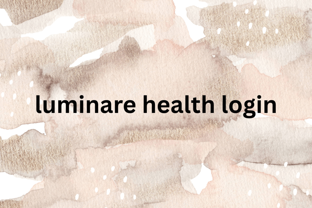 luminare health login
