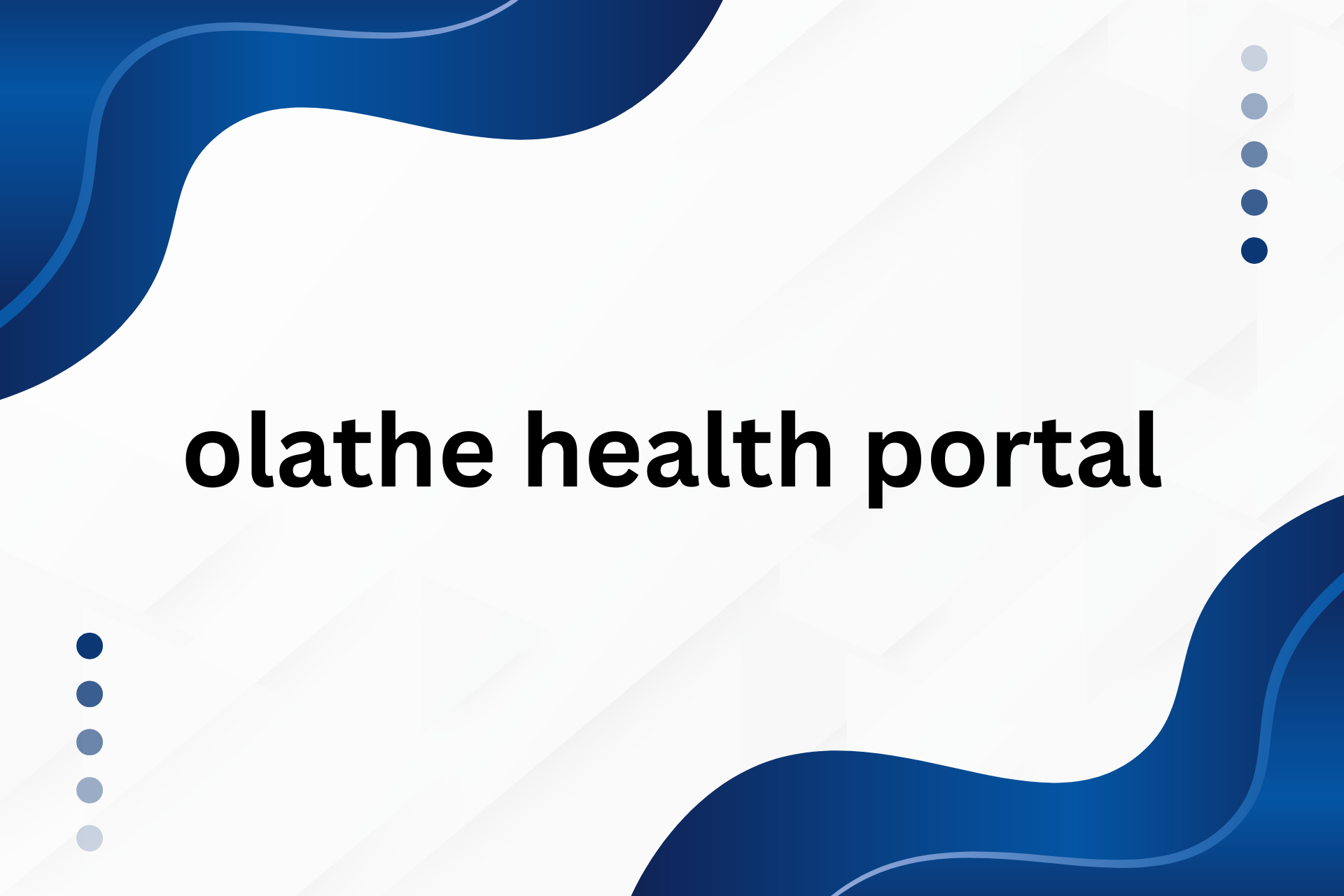 olathe health portal